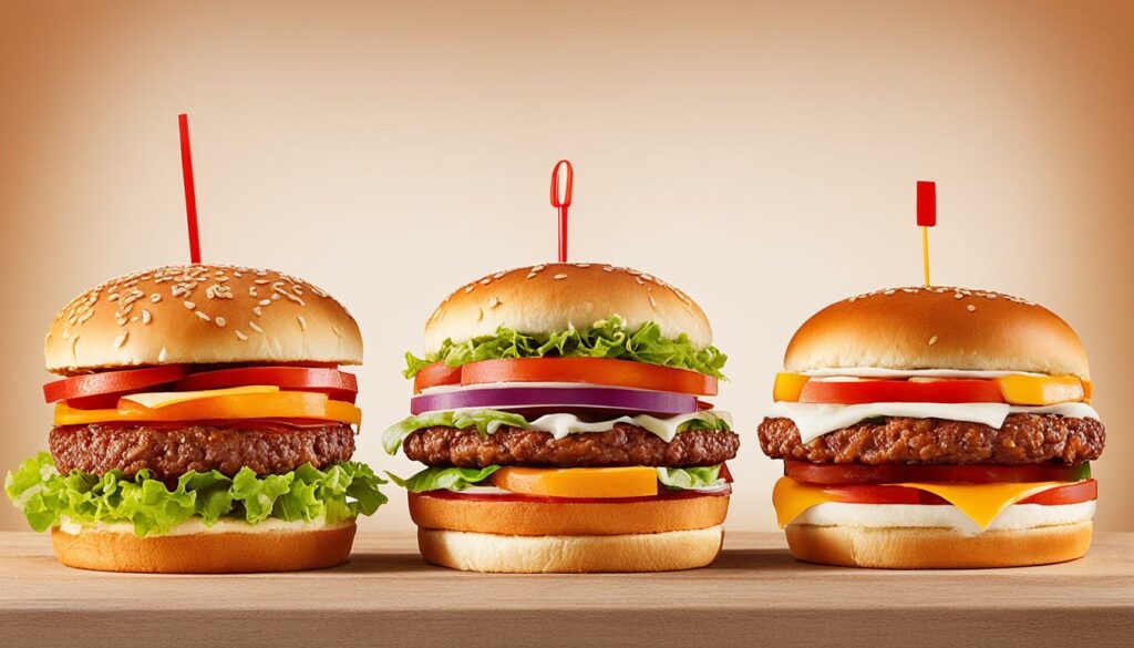 A&W Teen Burger vs. Other Fast Food Burgers