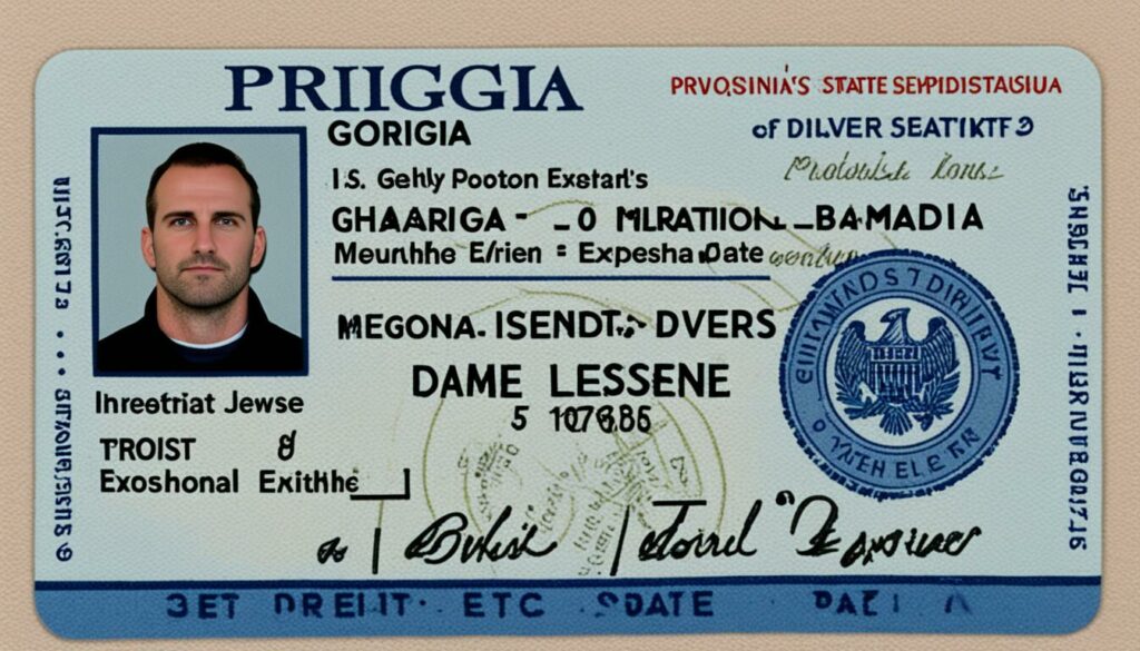 Georgia provisional driver's license requirements image