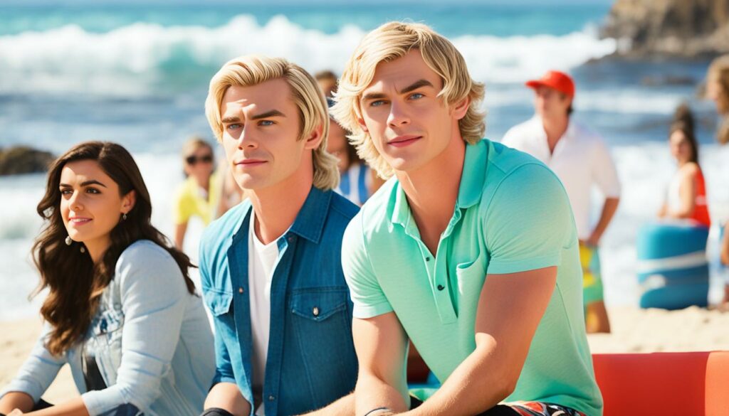 Ross Lynch love triangle on Teen Beach Movie set