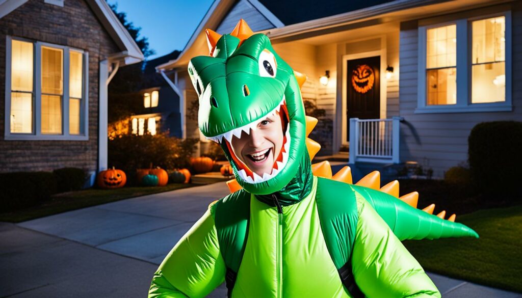 Rubie's Teen Inflatable Dinosaur Costume