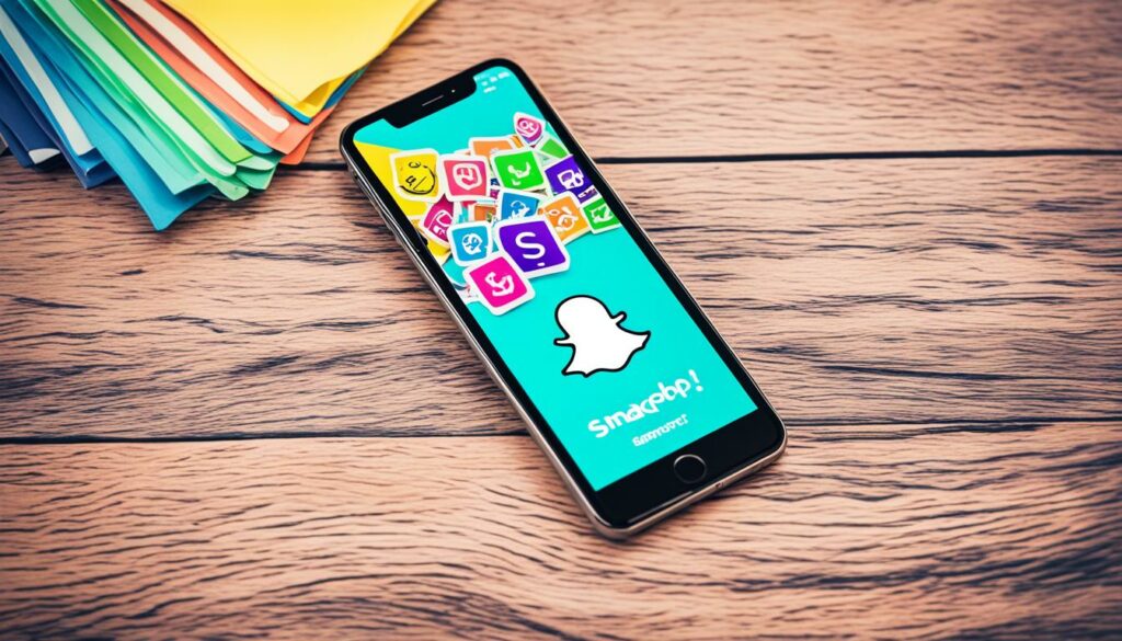 Snapchat mobile app