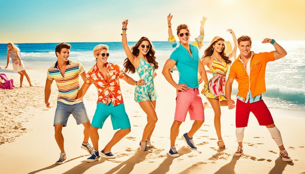Teen Beach Movie Cast Image