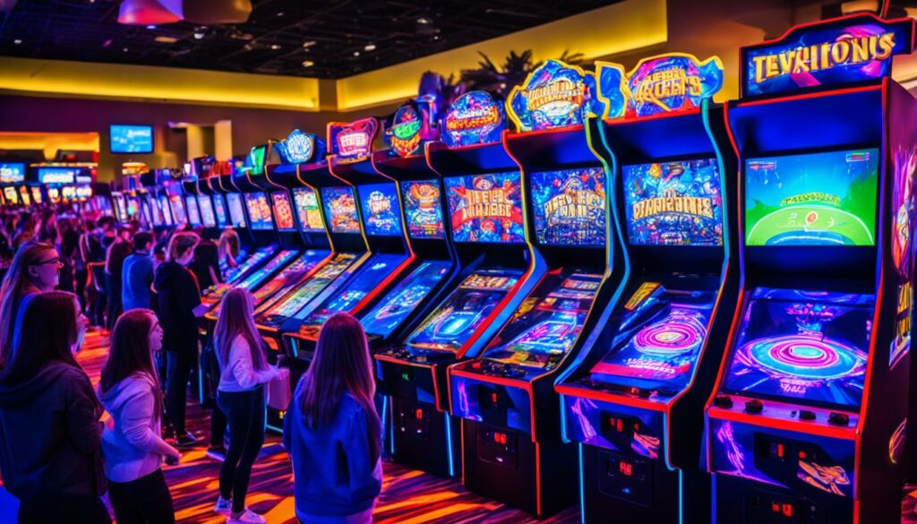 arcade games in Las Vegas