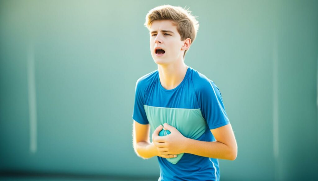 causes of chest pain in teens