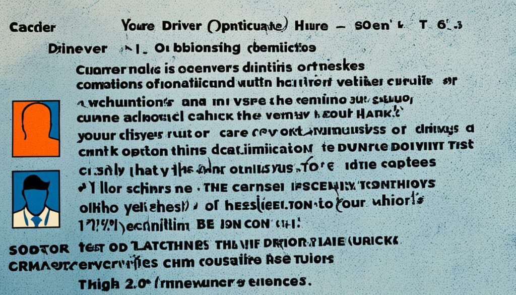 driver's license restrictions