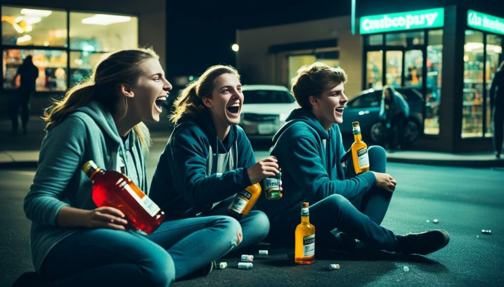 environmental factors and teenage drinking