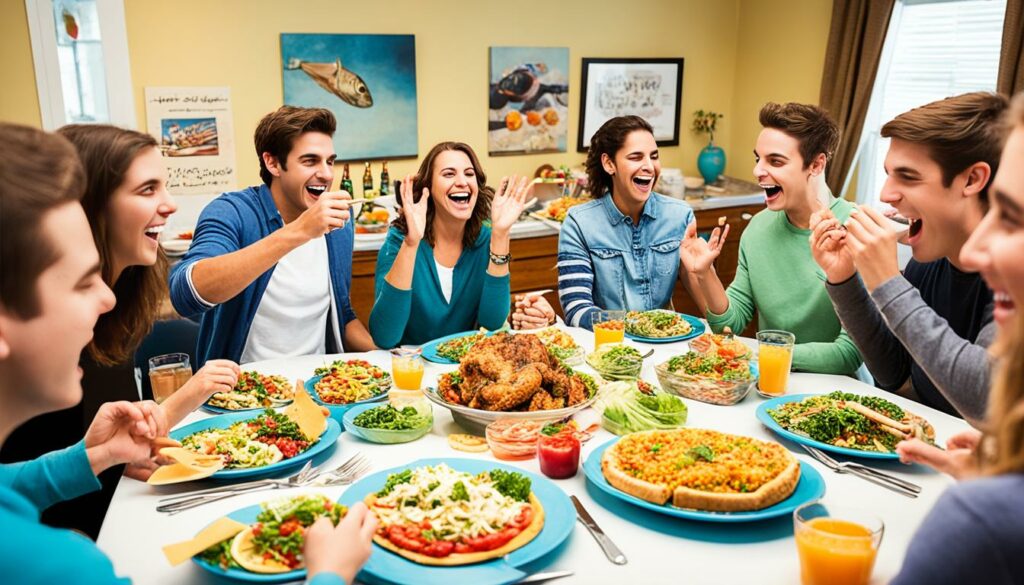 family dynamics and social eating