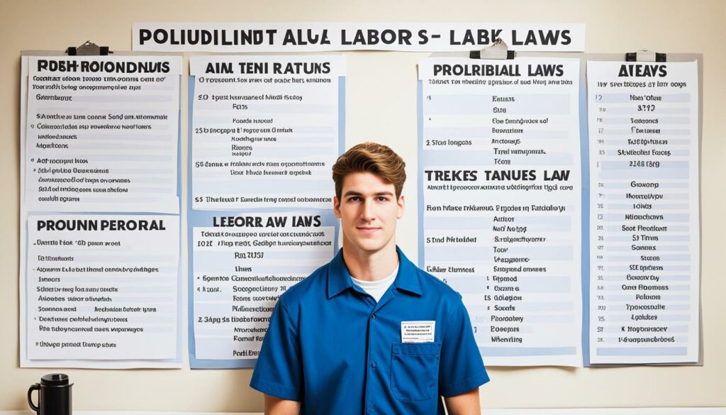 federal and state labor laws for teen workers