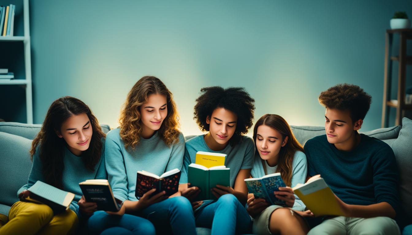 how much does the average teen read