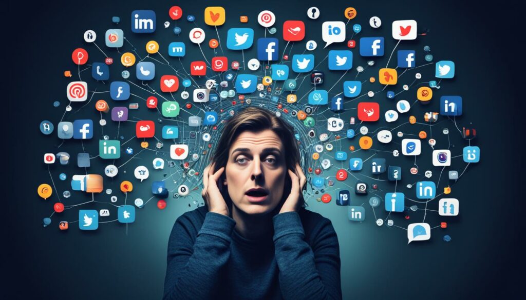 link between social media use and mental health risks