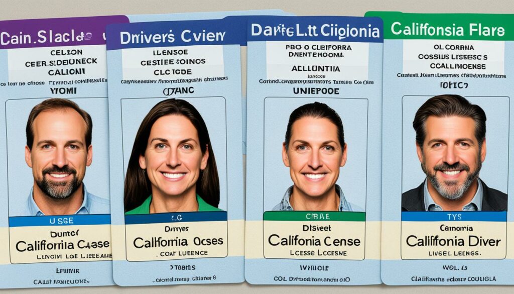 California Driver's License Types
