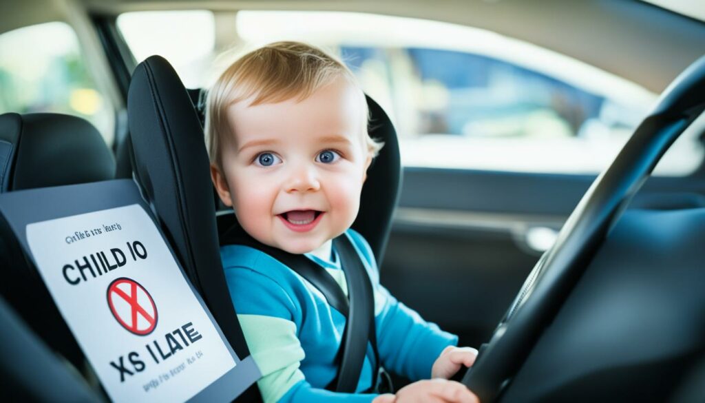 age requirement for driving with child