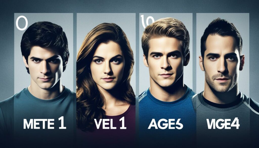 character ages in Teen Wolf Season 1