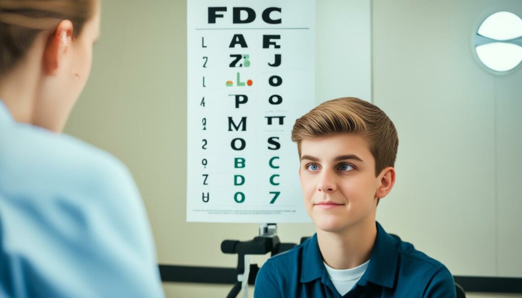 eyesight exam