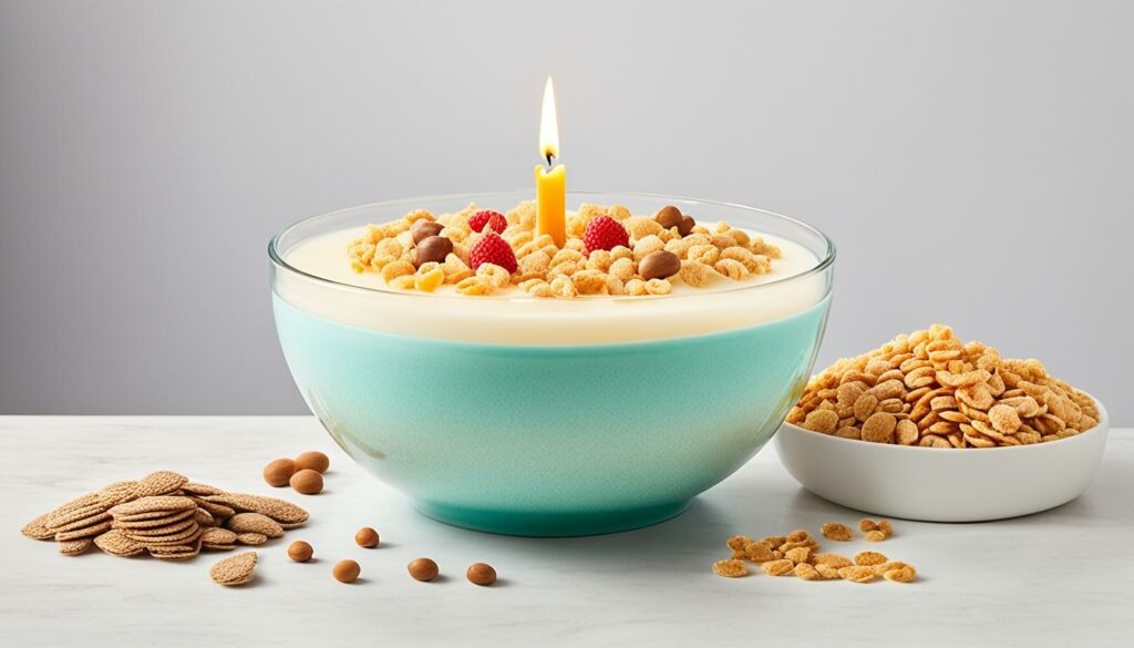 iLikePar Cereal Bowl Candle