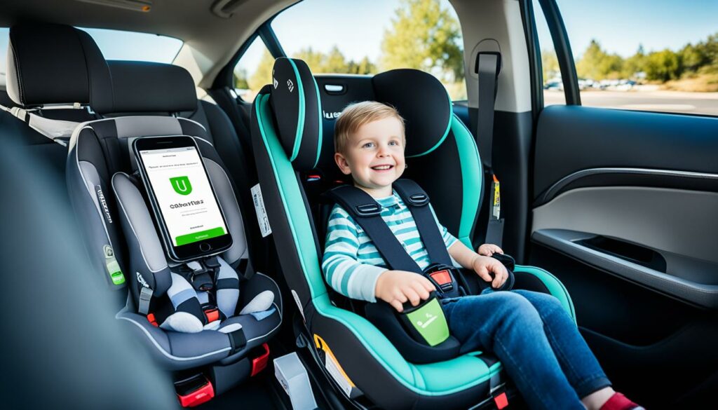 regulations for driving uber eats with child