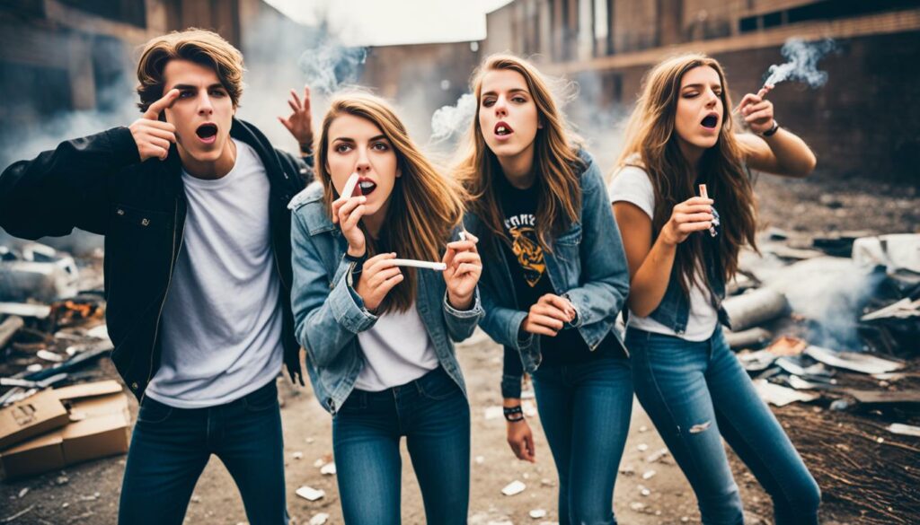 risky teenage behaviors