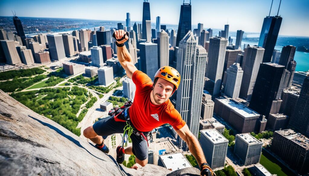 rock climbing in chicago